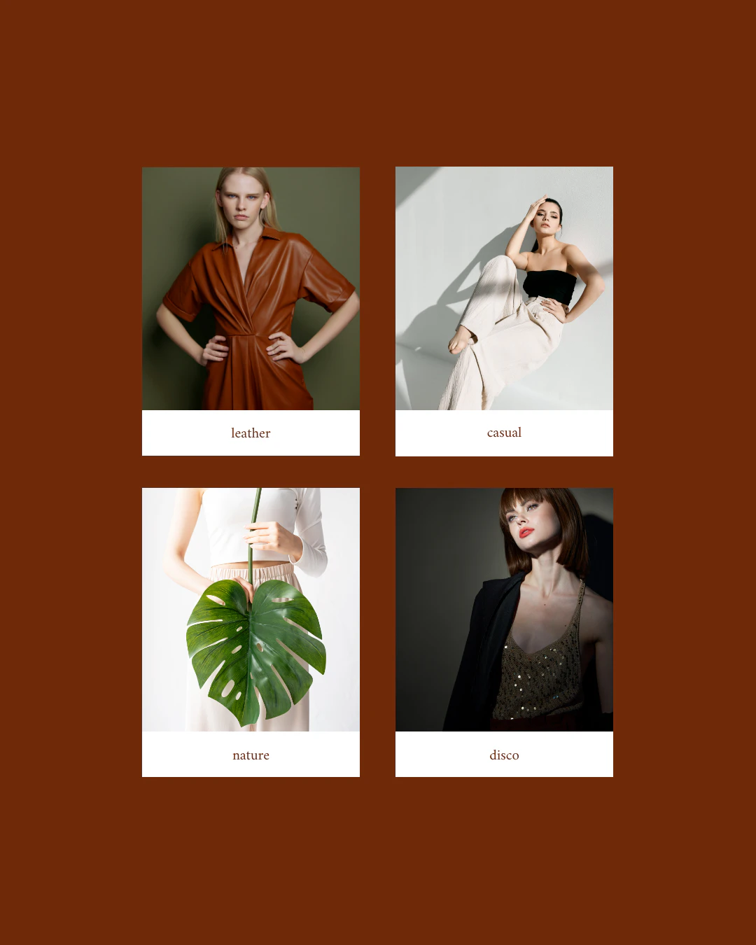 Simple and Elegant Grid Moodboard Photo Collage Instagram Post