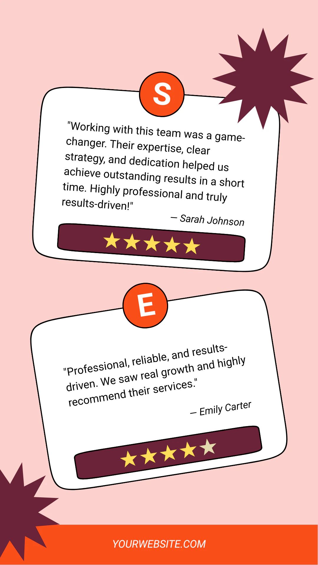 Colorful and Creative Client Testimonial Instagram Story Ad