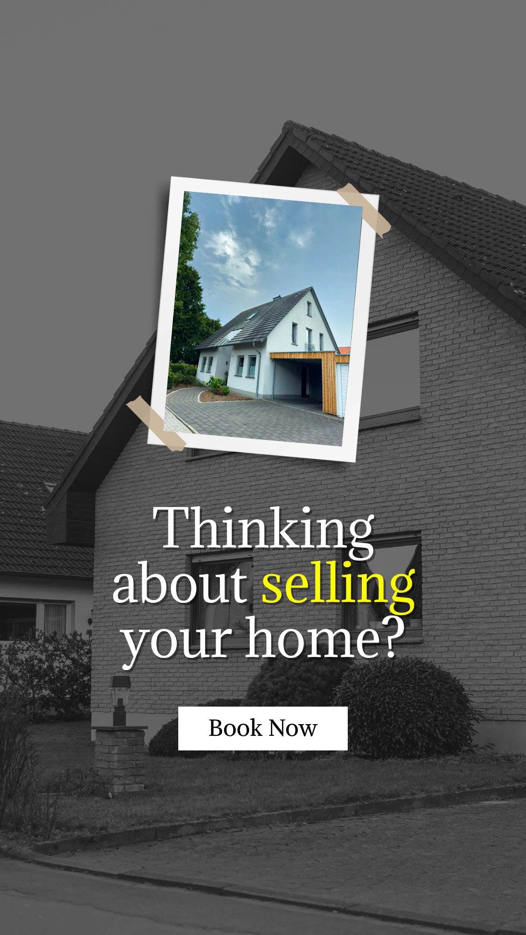 Dark Polaroid Home Listing Instagram Story Ad