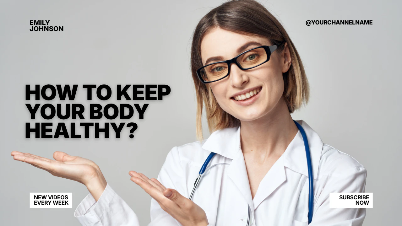 Modern Professional Doctor Tutorial Youtube Thumbnail