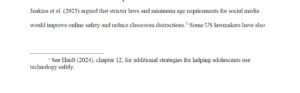 APA footnotes bottom of page